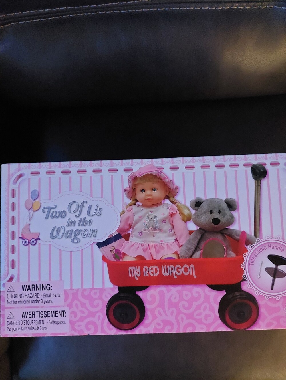 10 Inch Doll Set, My Red Wagon Kids Toy Set